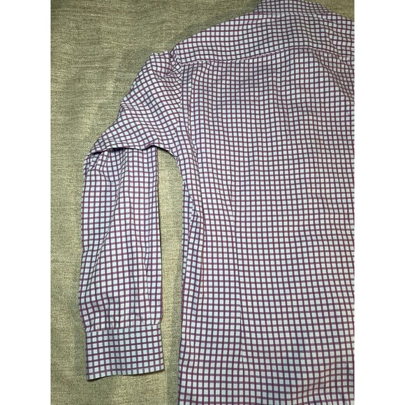 Raja Button Down Shirt Men’s Large Purple Collard - Picture 12 of 15